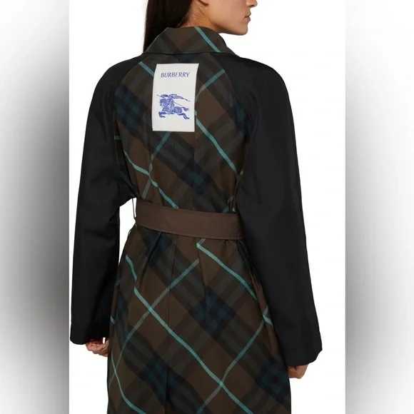 Burberry Bradford Belted-Waist Reversible Trench Coat - Picture 5 of 16